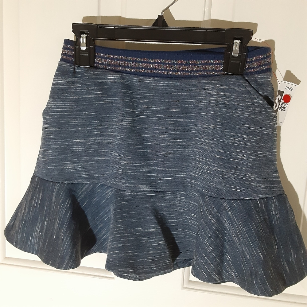 Cat & Jack Girl skirt with Glittery waist! NWT!